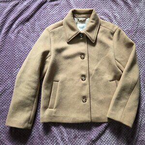 Abercrombie & Fitch Wool-Blend Short Coat